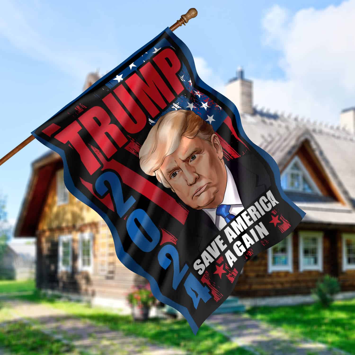 30x40-Side 1 House Flag Mockup 5