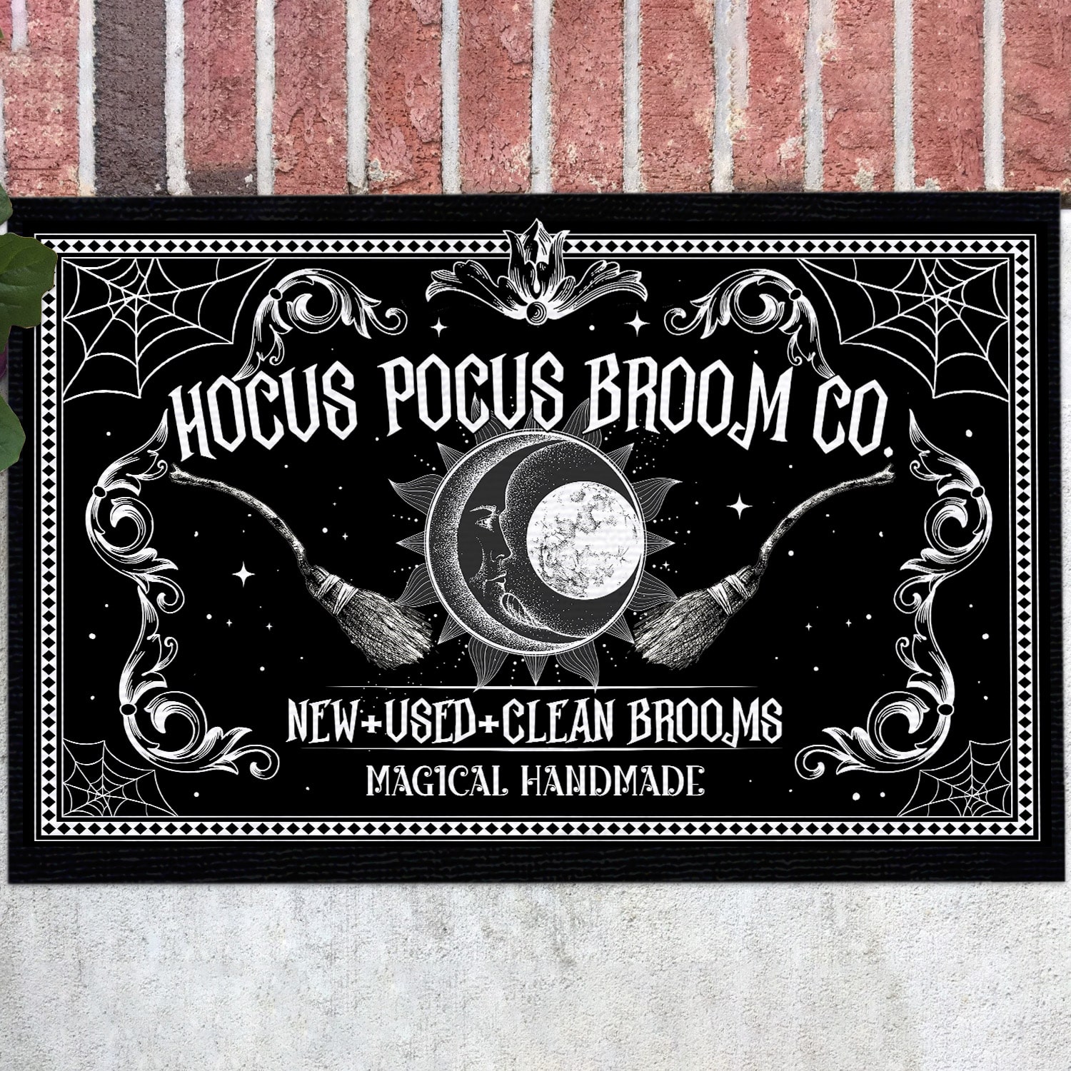 4NH. Pocus Broom - DOORMAT(3) outdoor thẳng