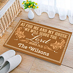 57 HG. As For Me (Sample Design) Doormat mockup 2