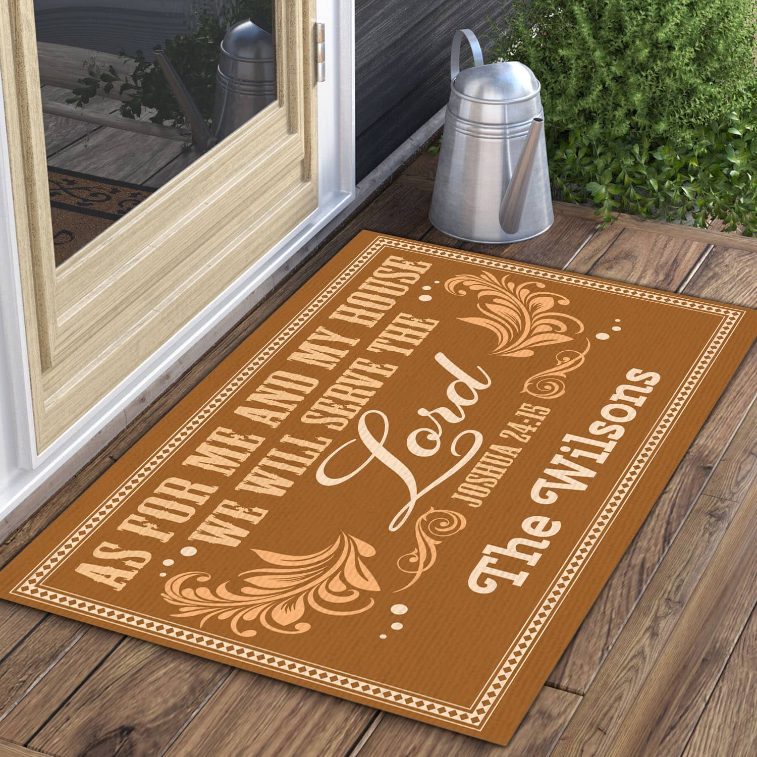 57 HG. As For Me (Sample Design) Doormat Mockup 3