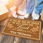 57 HG. As For Me (Sample Design) Doormat mockup 6