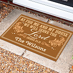57 HG. As For Me (Sample Design) Doormat Mockup 10