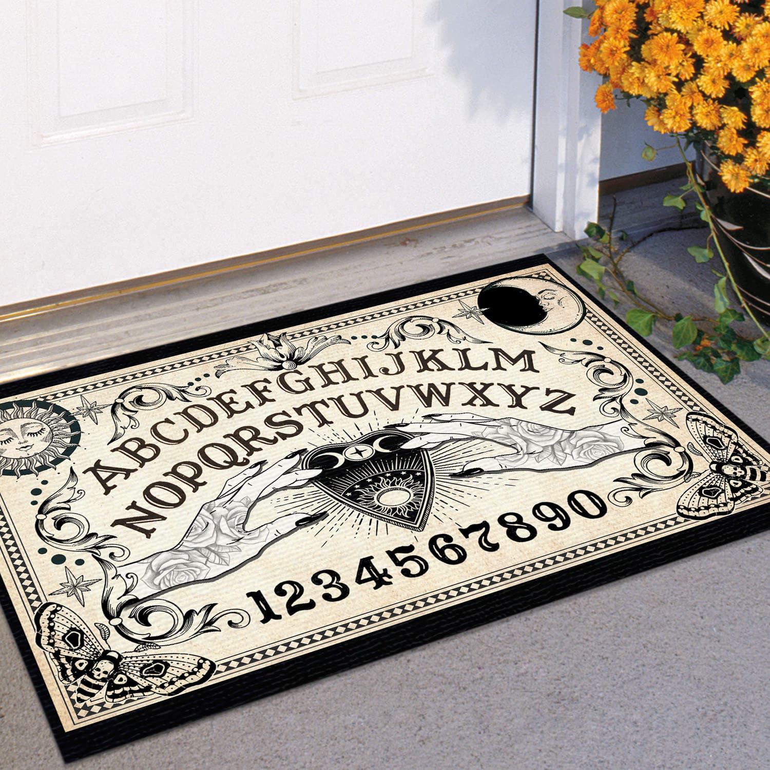 60 HG. Ouija Doormat(5) Doormat mockup 11