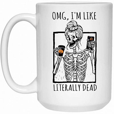15 oz. White Mug