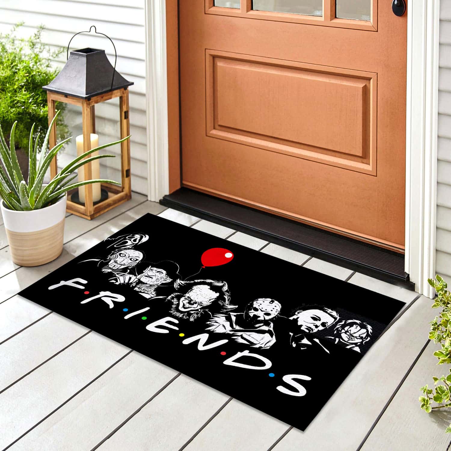 Friends Horror Doormat mockup 8