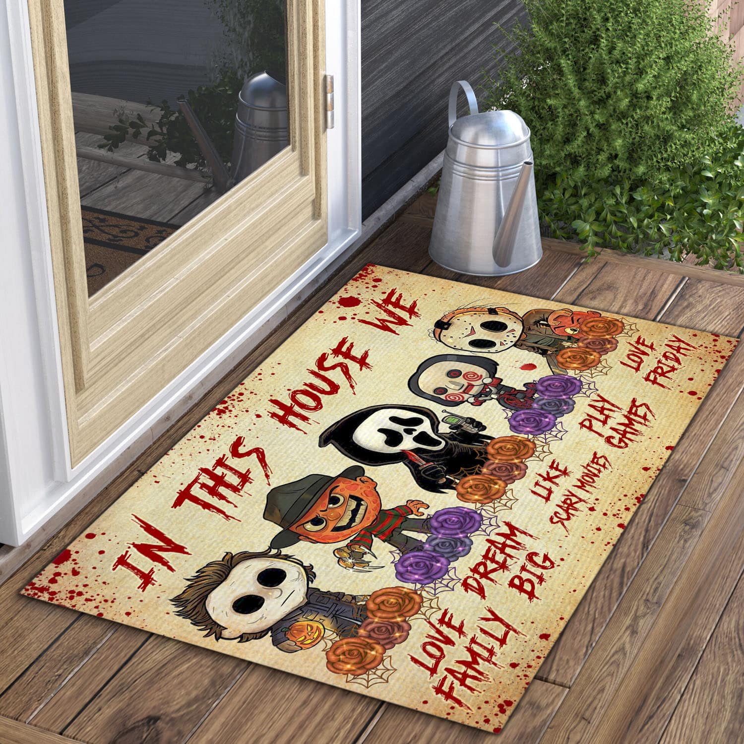 5UT. Horror In This House(4) Doormat mockup 3fx