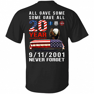 All Gave Some Shirt, Black, Unisex T-Shirt