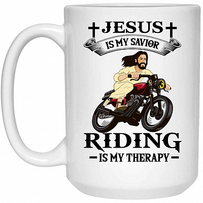 15 oz. White Mug