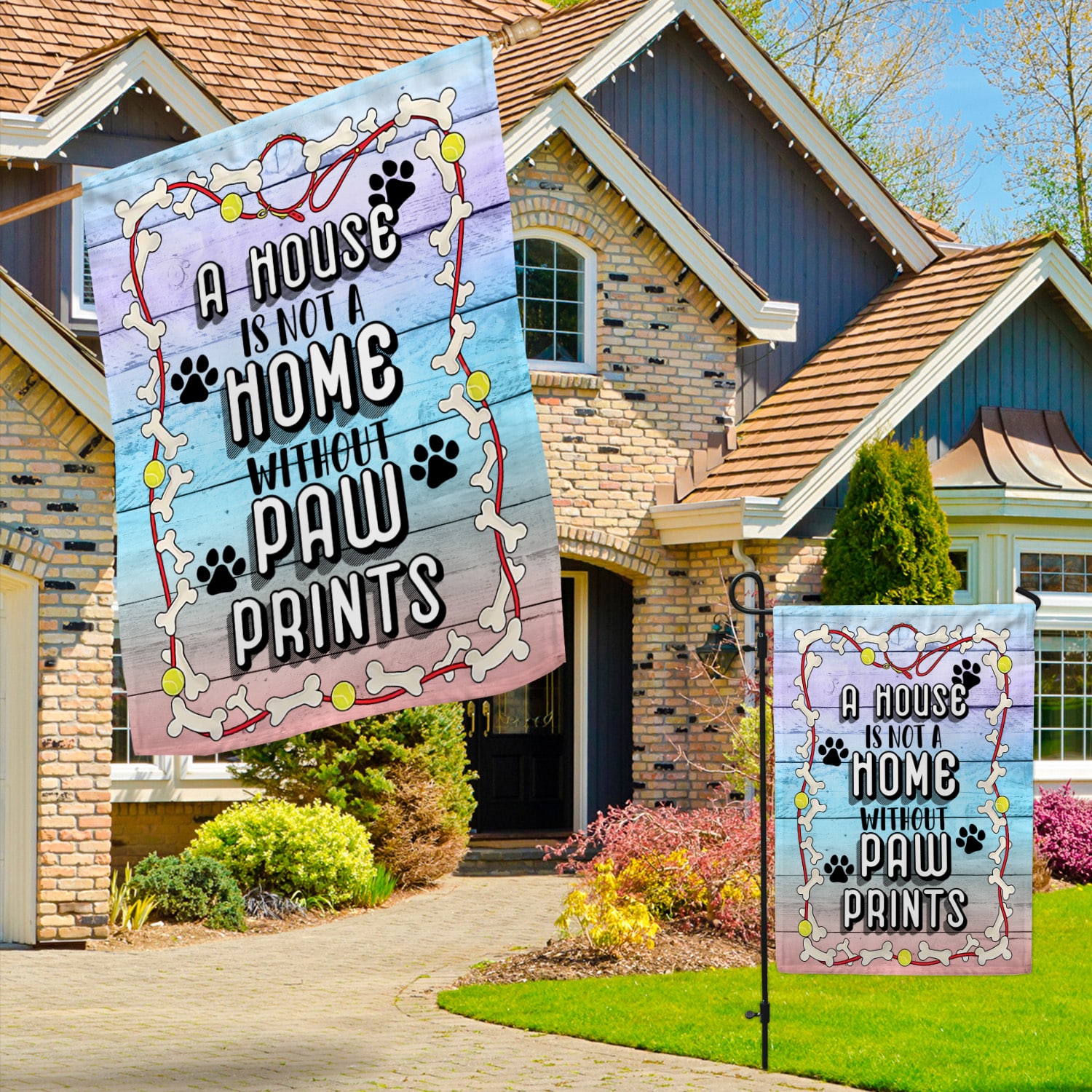 6MH. Paw Home 30x40 Garden & House Mockup 3