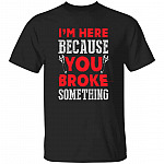 broke, Black, Unisex T-Shirt