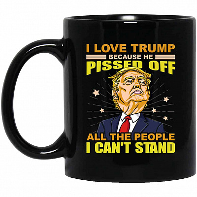 11 oz. Black Mug