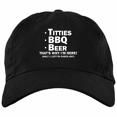 Brushed Twill Dad Cap