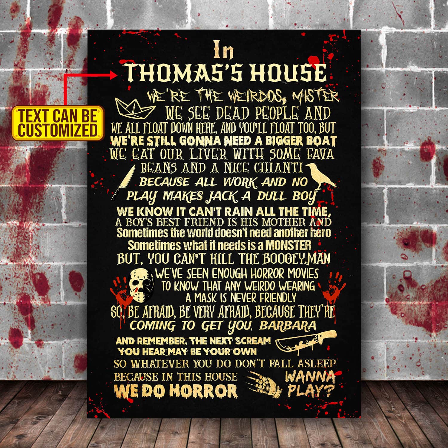 6VT. We Are The Weirdos canvas mk2