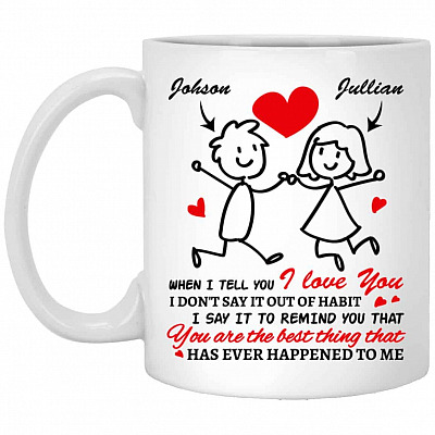 11 oz. White Mug