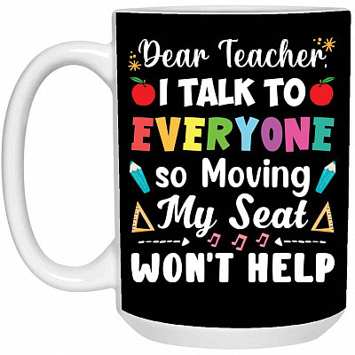15 oz. White Mug