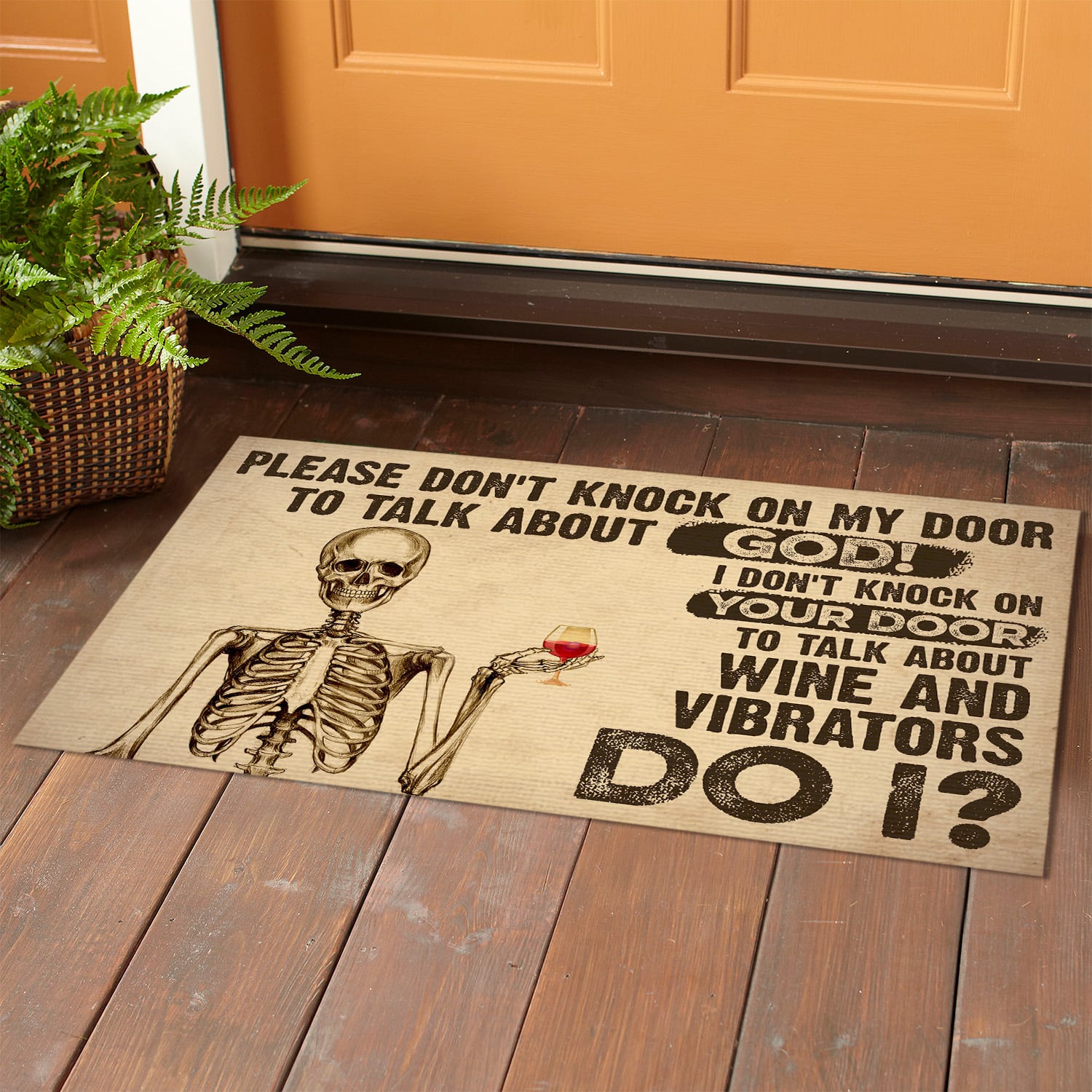 4UT. Vibrators Do I Doormat (5) Doormat mockup 1