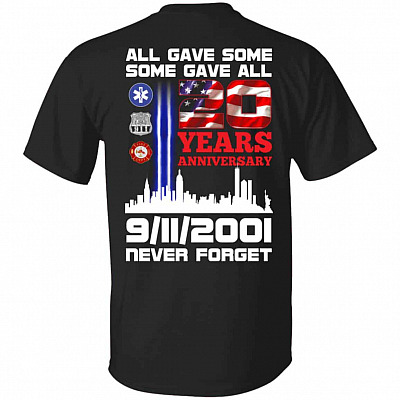 All Gave Some Shirt, Black, Unisex T-Shirt