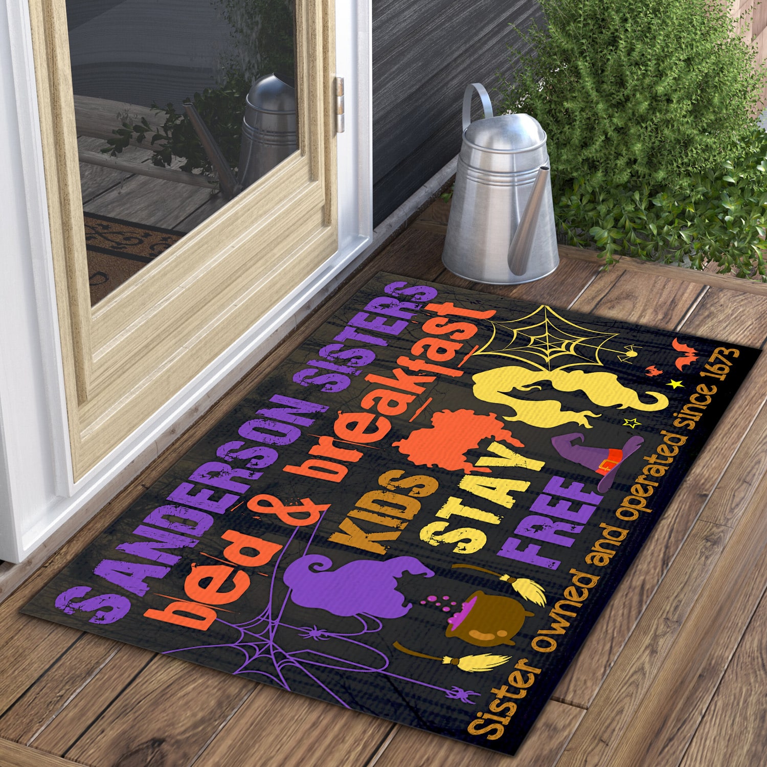 9UT. Sanderson Sister (6) Doormat mockup 3