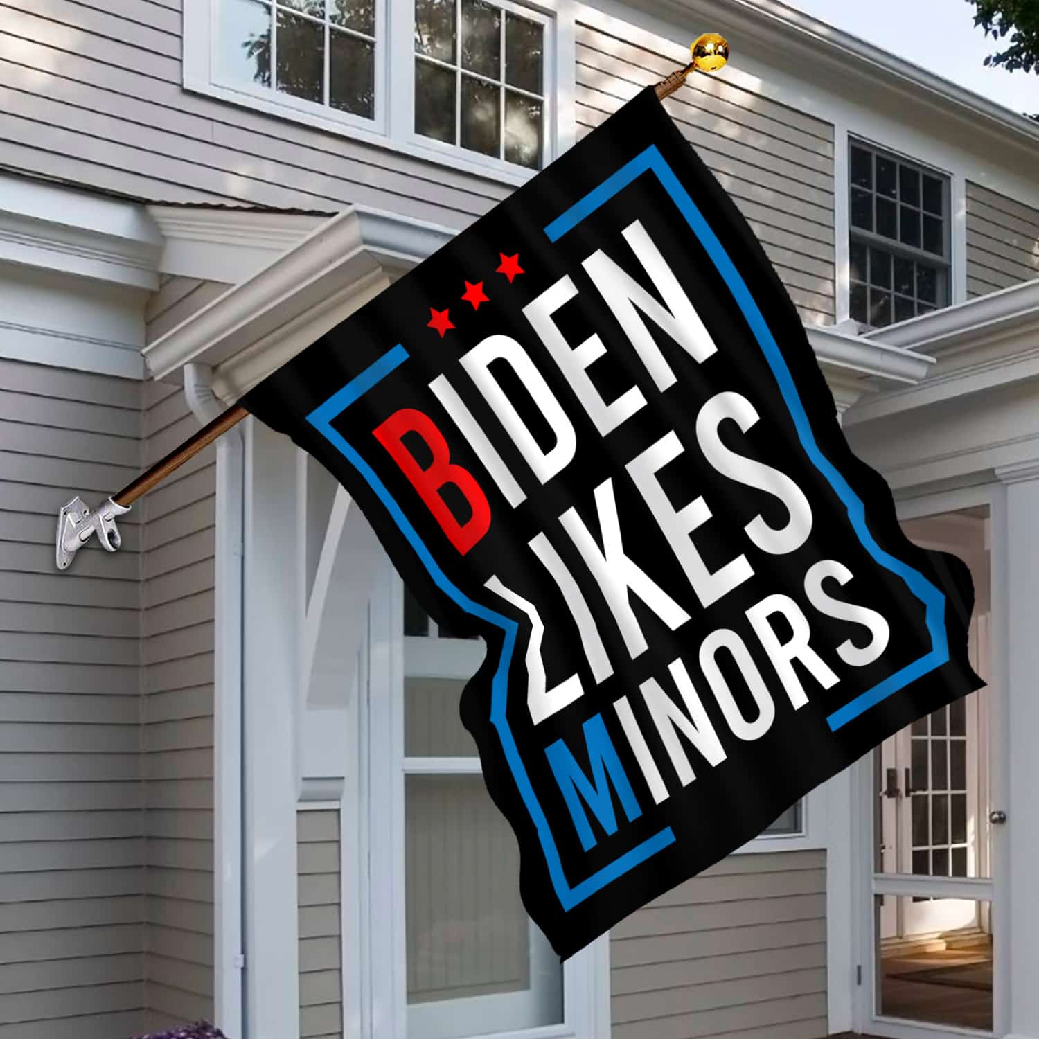 4MH. BLM 30x40 House Flag Mockup 6