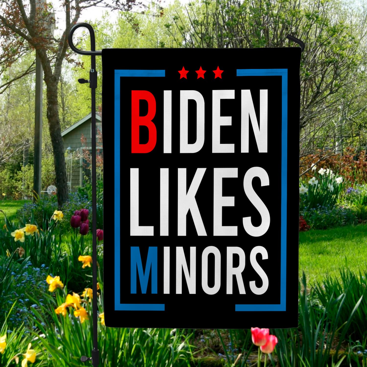 4MH. BLM 30x40 Garden Flag Mockup 5