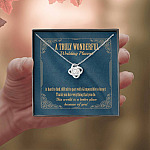 A Truly Wonderful Wedding Planner Is Hard To Find Love Knot Necklace - Event Planner Wedding Coordinator Gift