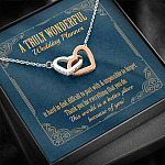 A Wonderful Wedding Planner Is Hard To Find Interlocking Hearts Pendant Necklace - Wedding Coordinator Gifts