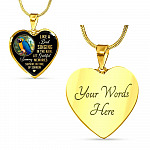 Personalized Parrot Photo Like A Bird Singing In The Rain Heart Pendant Necklace - Memorial Pet Custom Photo Gift
