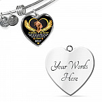 Personalized Photo It Broke Our Hearts To Lose You Heart Pendant Necklace - Memorial Pet Custom Photo Gift
