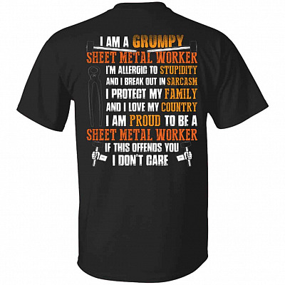 I Am A Grumpy Sheet Tshirt, Black, Unisex T-Shirt