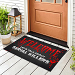 7LV. Welcome Lets Talk About-A(3) Doormat mockup 8