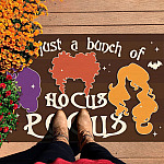 8O. Bunch Of Hocus (5) Doormat mockup 7