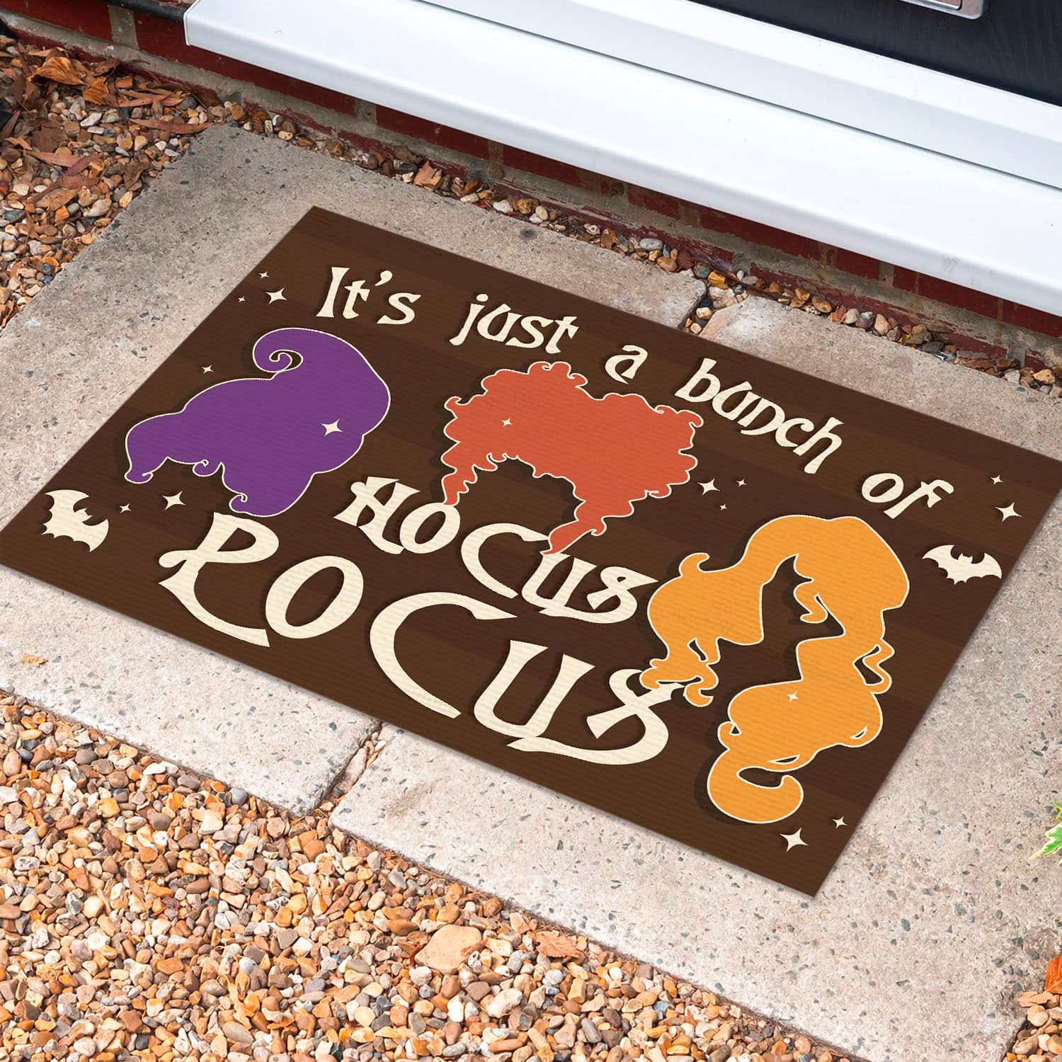 8O. Bunch Of Hocus (5) Doormat Mockup 10