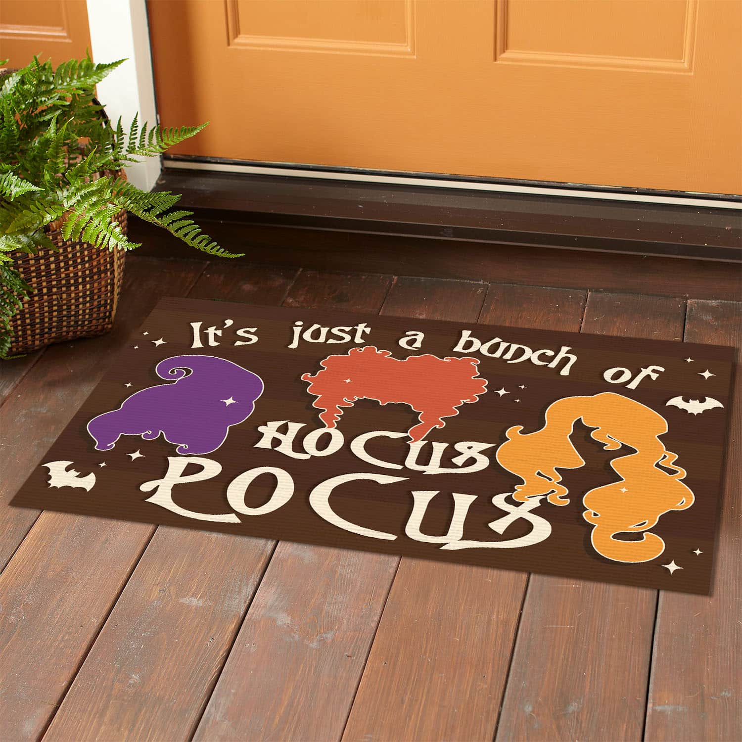 8O. Bunch Of Hocus (5) Doormat mockup 1