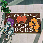 8O. Bunch Of Hocus (5) Doormat mockup 5