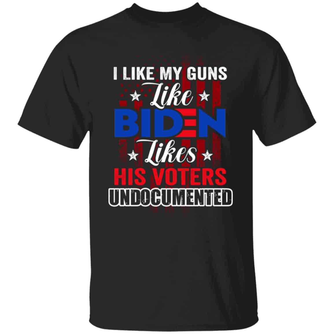I Like My Guns Tshirt, Black, Unisex T-Shirt