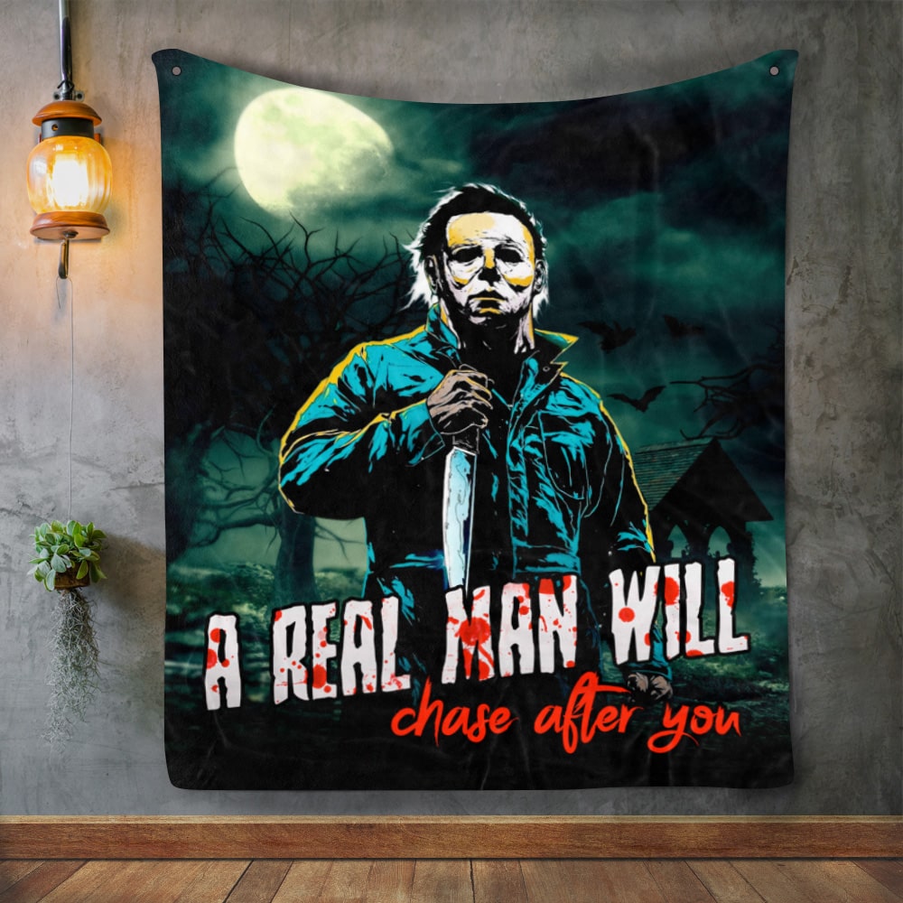 8LV. Real Man Will Chase-Blanket Blanket Mockup 2