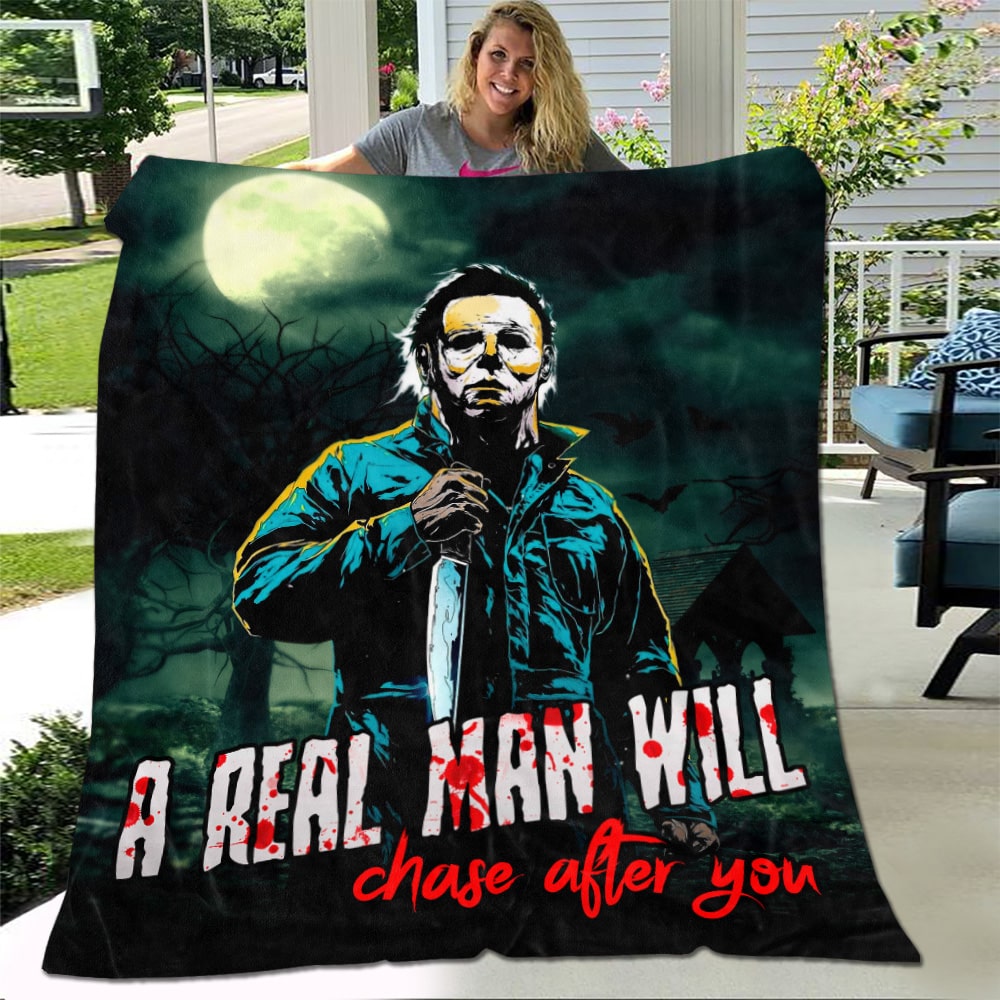 8LV. Real Man Will Chase-Blanket Blanket Mockup 4