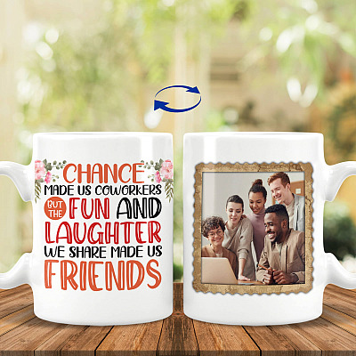 15 oz. White Mug