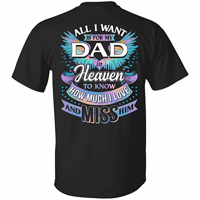 dad t, Black, Unisex T-Shirt
