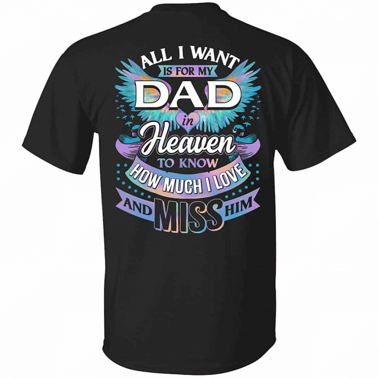 dad t, Black, Unisex T-Shirt