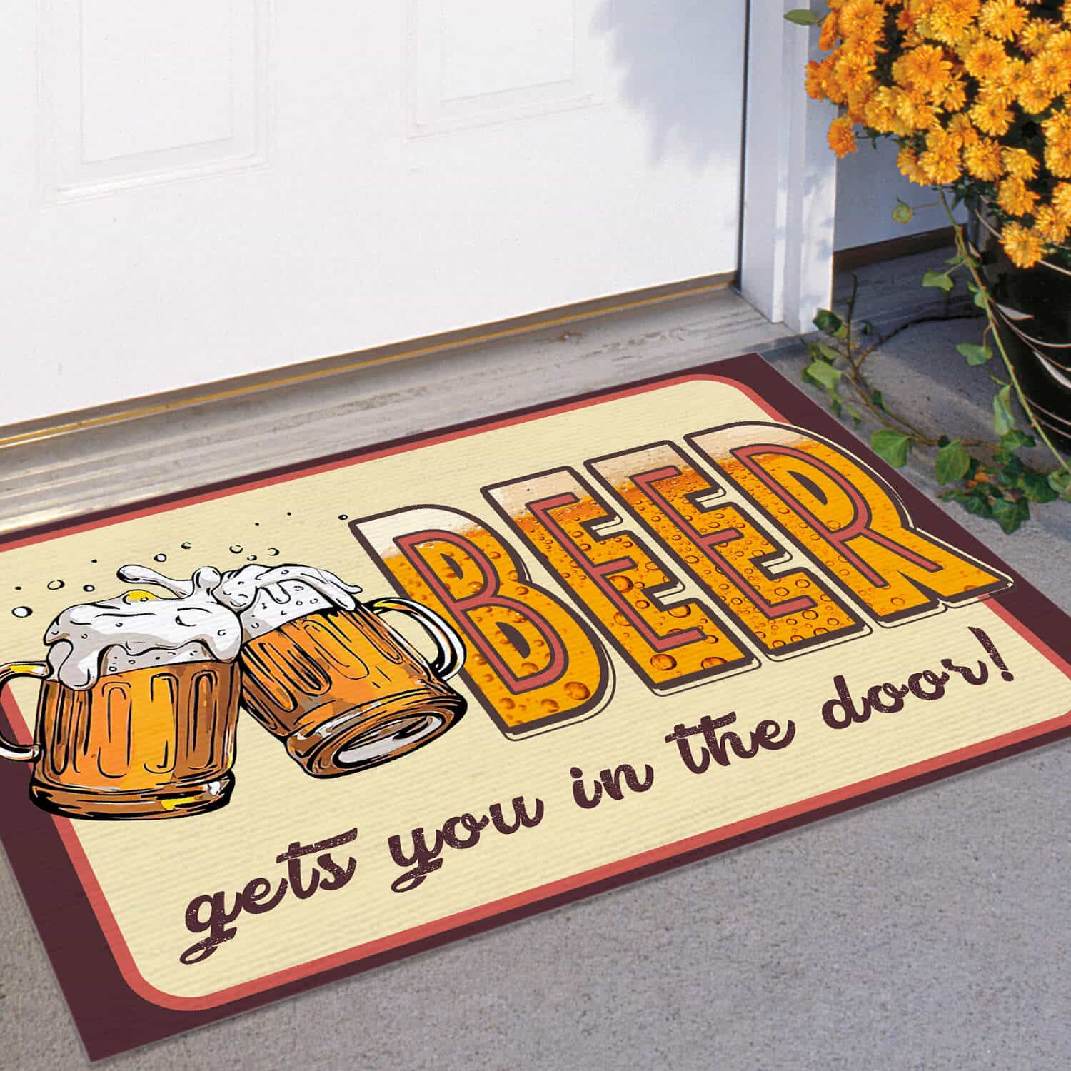9TM ưu tiên. Beer Door (6) Doormat mockup 11