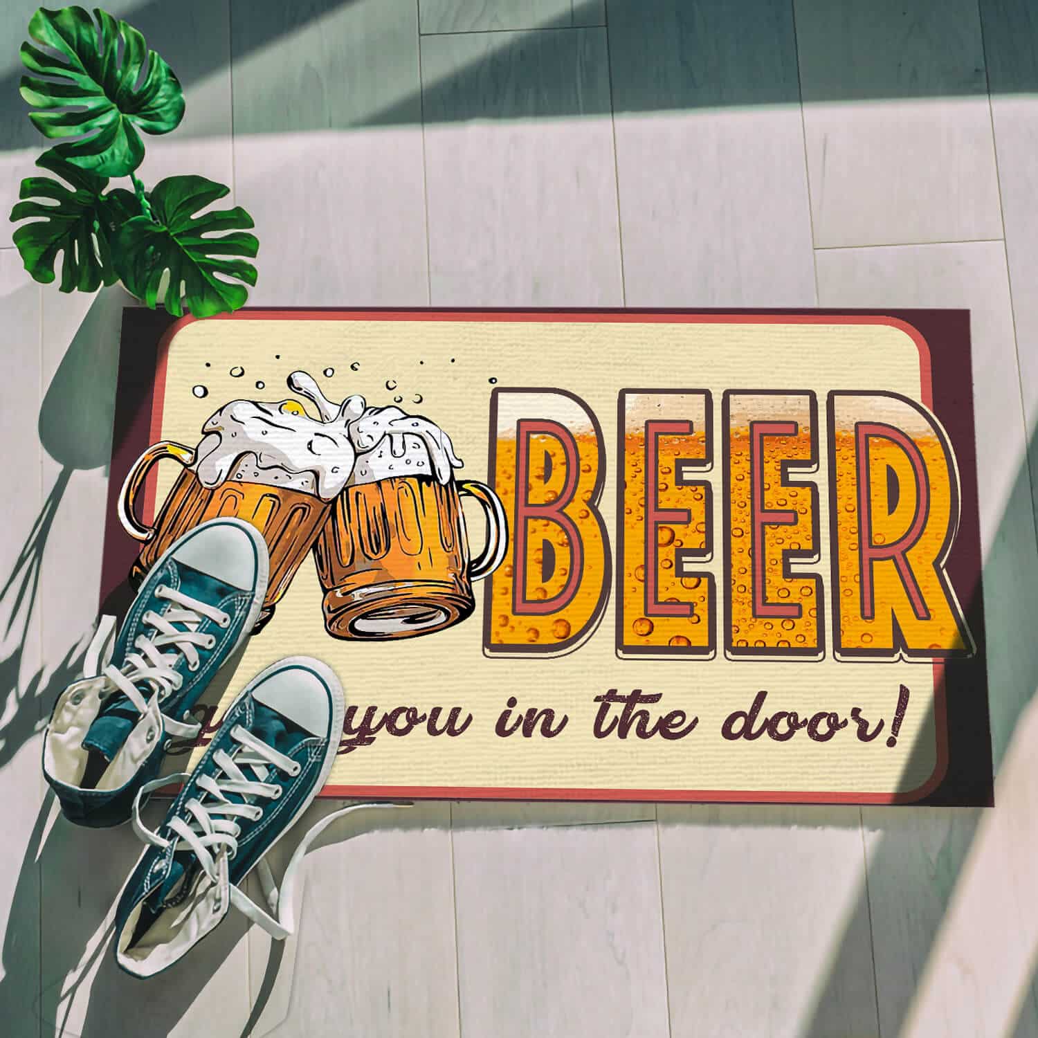 9TM ưu tiên. Beer Door (6) Doormat mockup 5