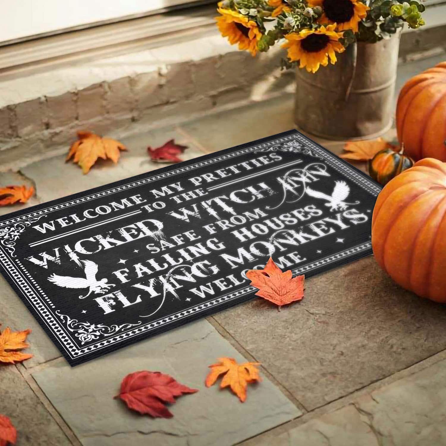 Wicked Witch Inn DOORMAT Doormat mockup 9