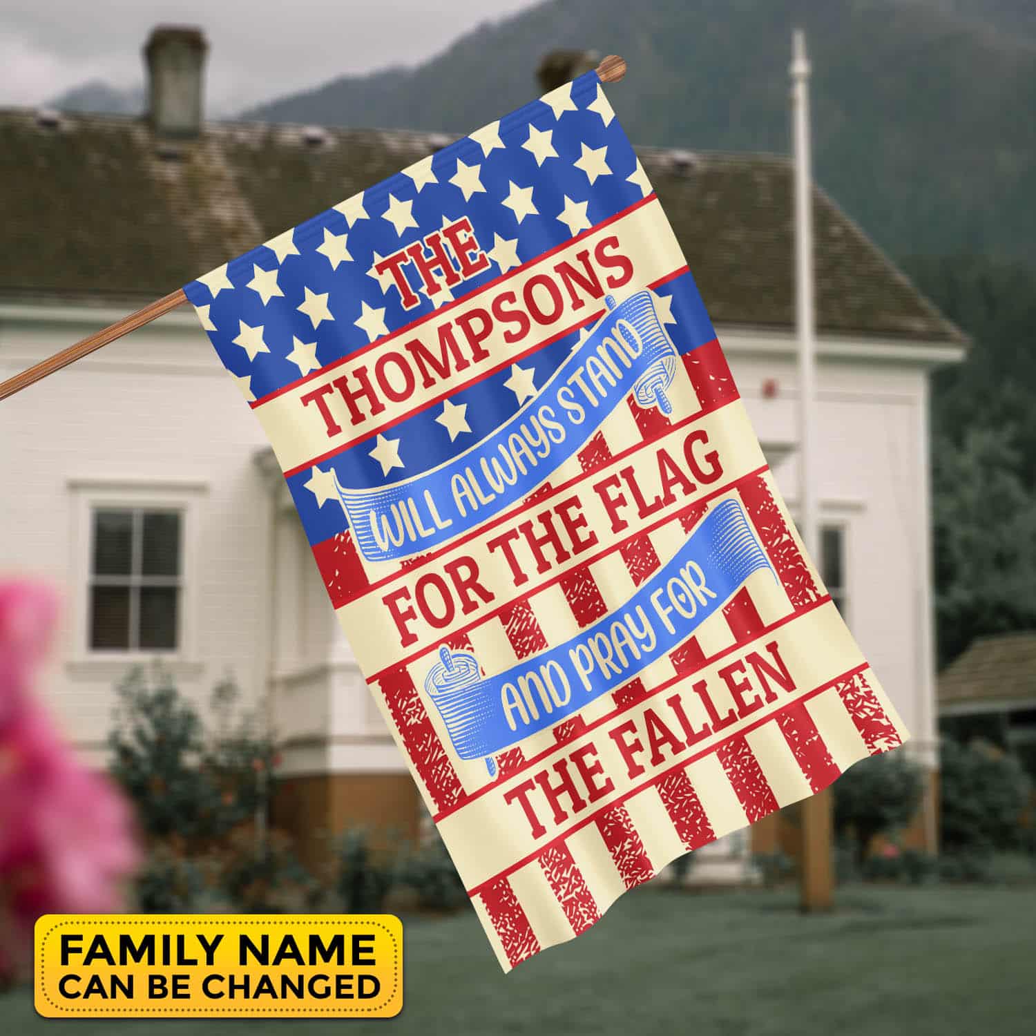 1NH. Will Always Stand flag mk4