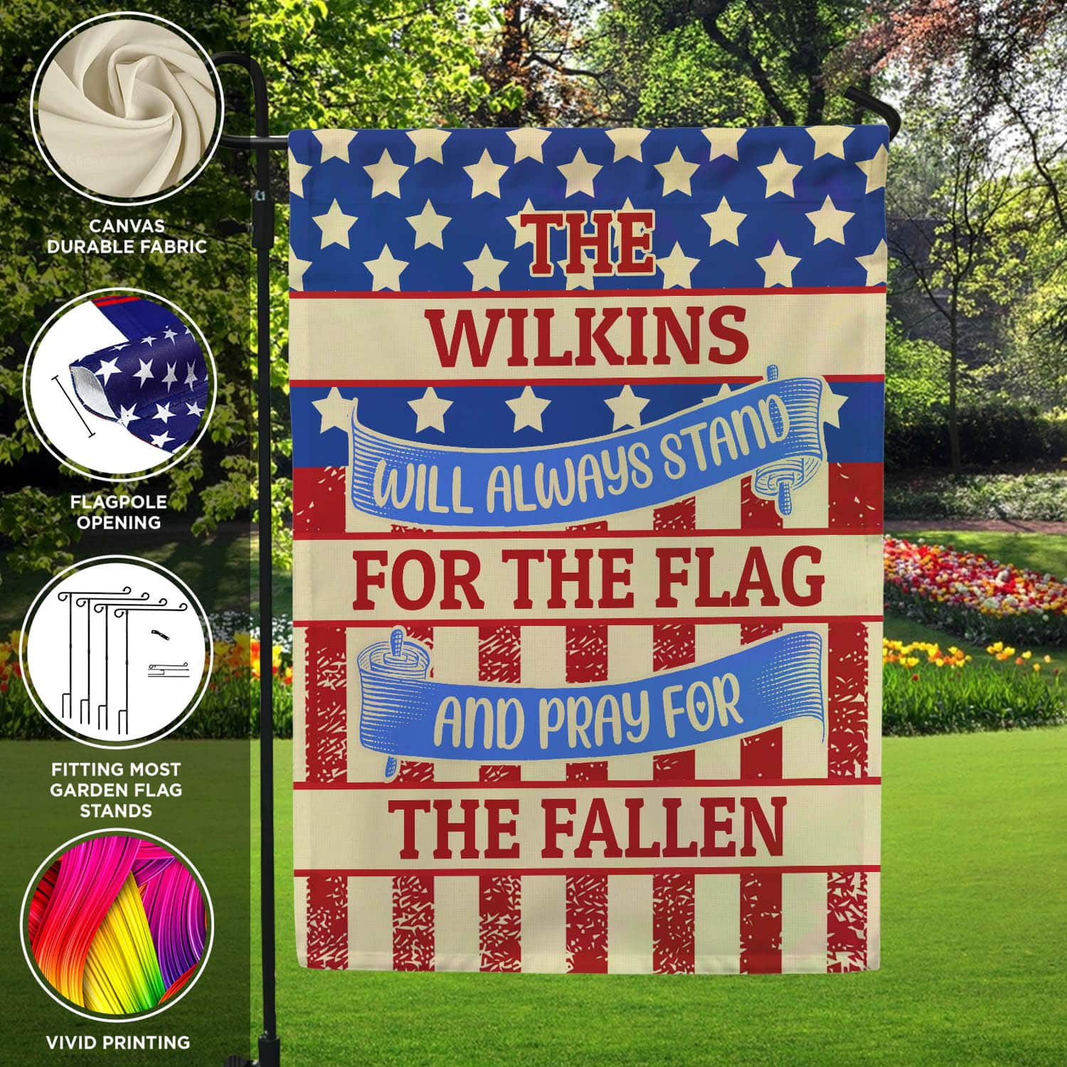 1NH. Will Always Stand flag mk5