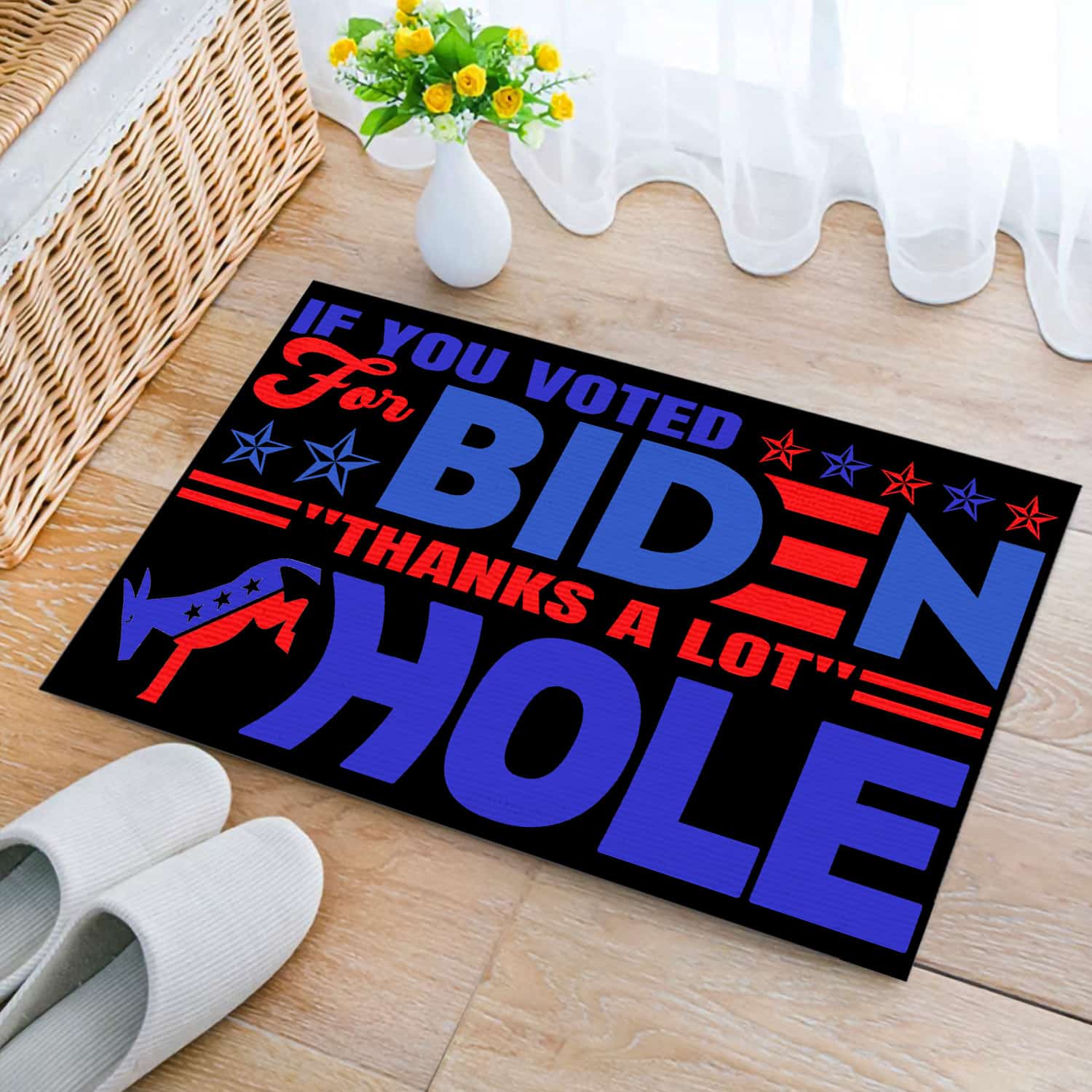 2LV. GAP If You Voted For_doormat Doormat mockup 2