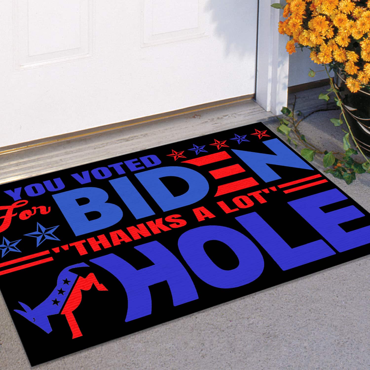 2LV. GAP If You Voted For_doormat Doormat mockup 11
