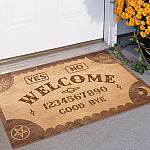 7MH. Welcome Ouija Doormat mockup 11