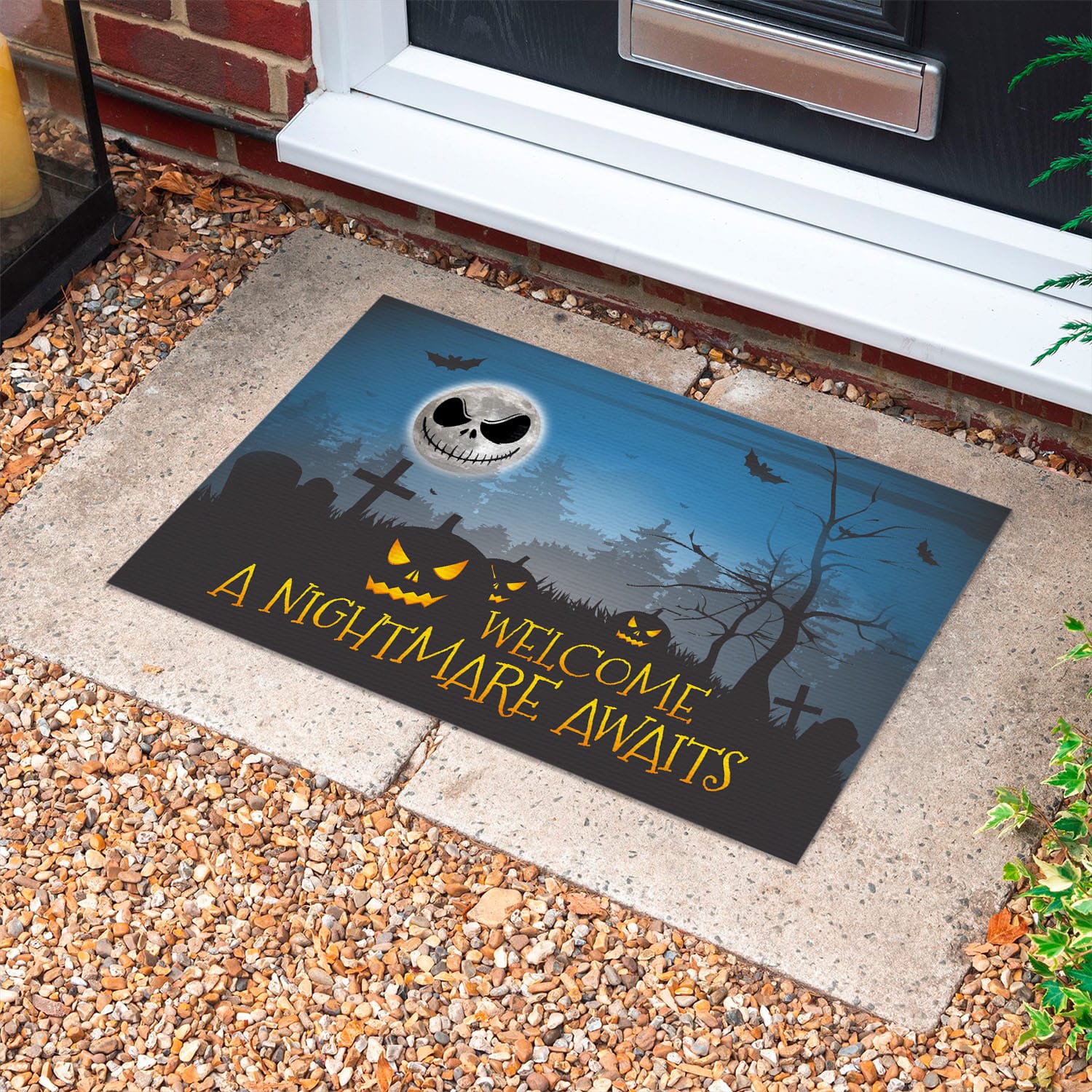8UT. Jack Nightmare Doormat mockup 10fx