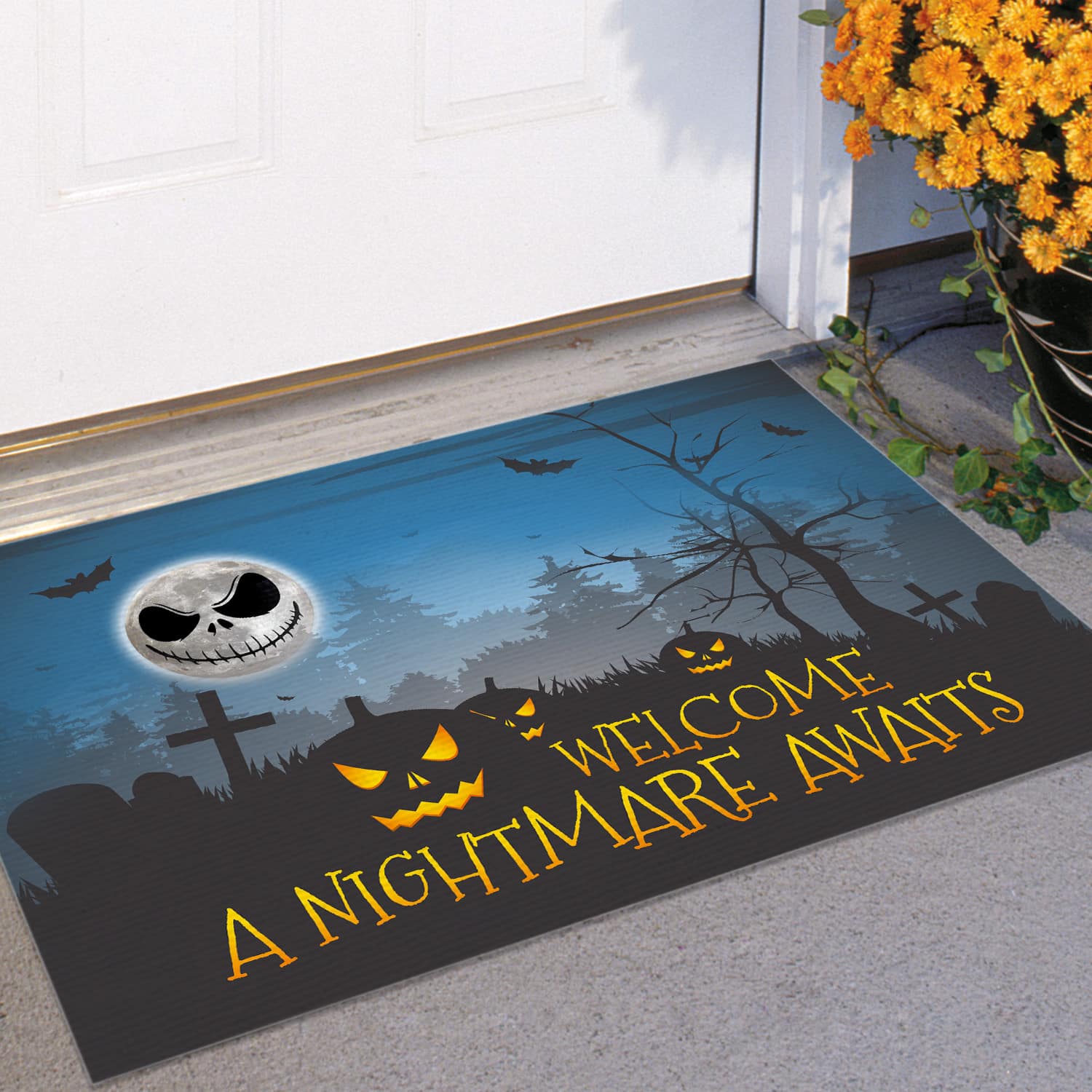 8UT. Jack Nightmare Doormat mockup 11